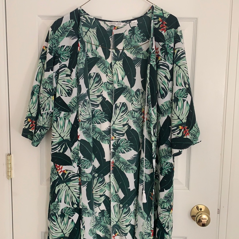 Rachel Zoe tropical cover up